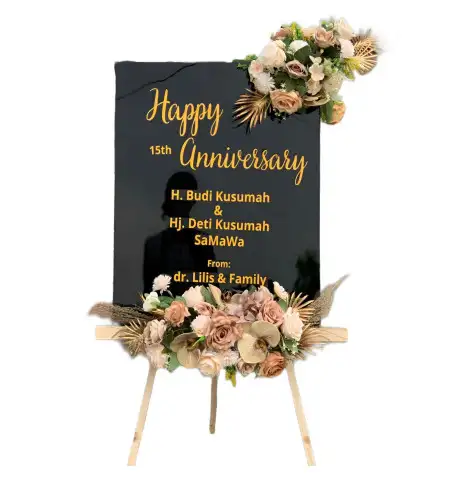 Papan Bunga Akrilik Tabona